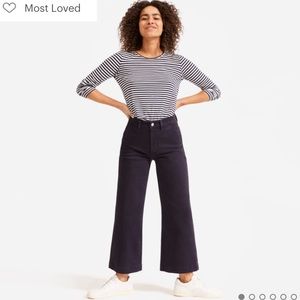 Everlane The Wide-Leg Crop Pant